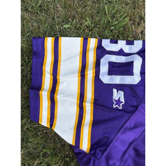 1995 Starter Pro Line Minnesota Vikings Cris Carter Football Jersey #80 Size 52 - Picture 5 of 8